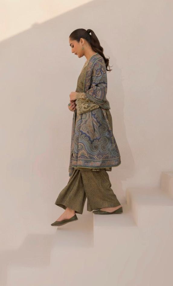 Mohagni | Winter Collection | DZP-07 3PC - Official Mohagni stockist in UK - Sakeena London