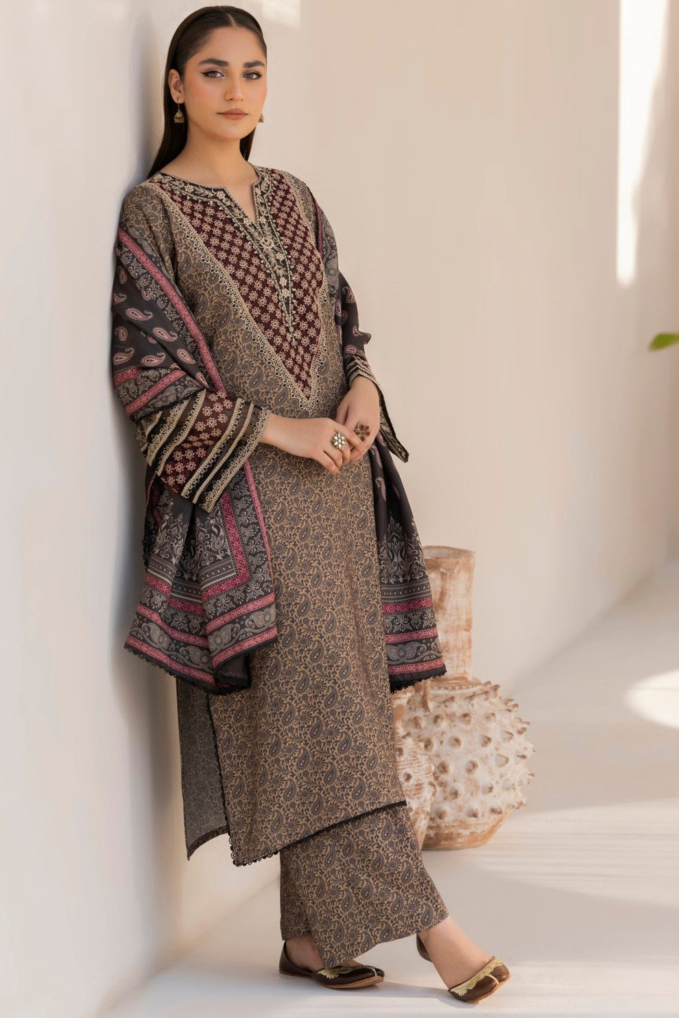 Mohagni | Winter Collection | DZP-08 3PC - Official Mohagni stockist in UK - Sakeena London
