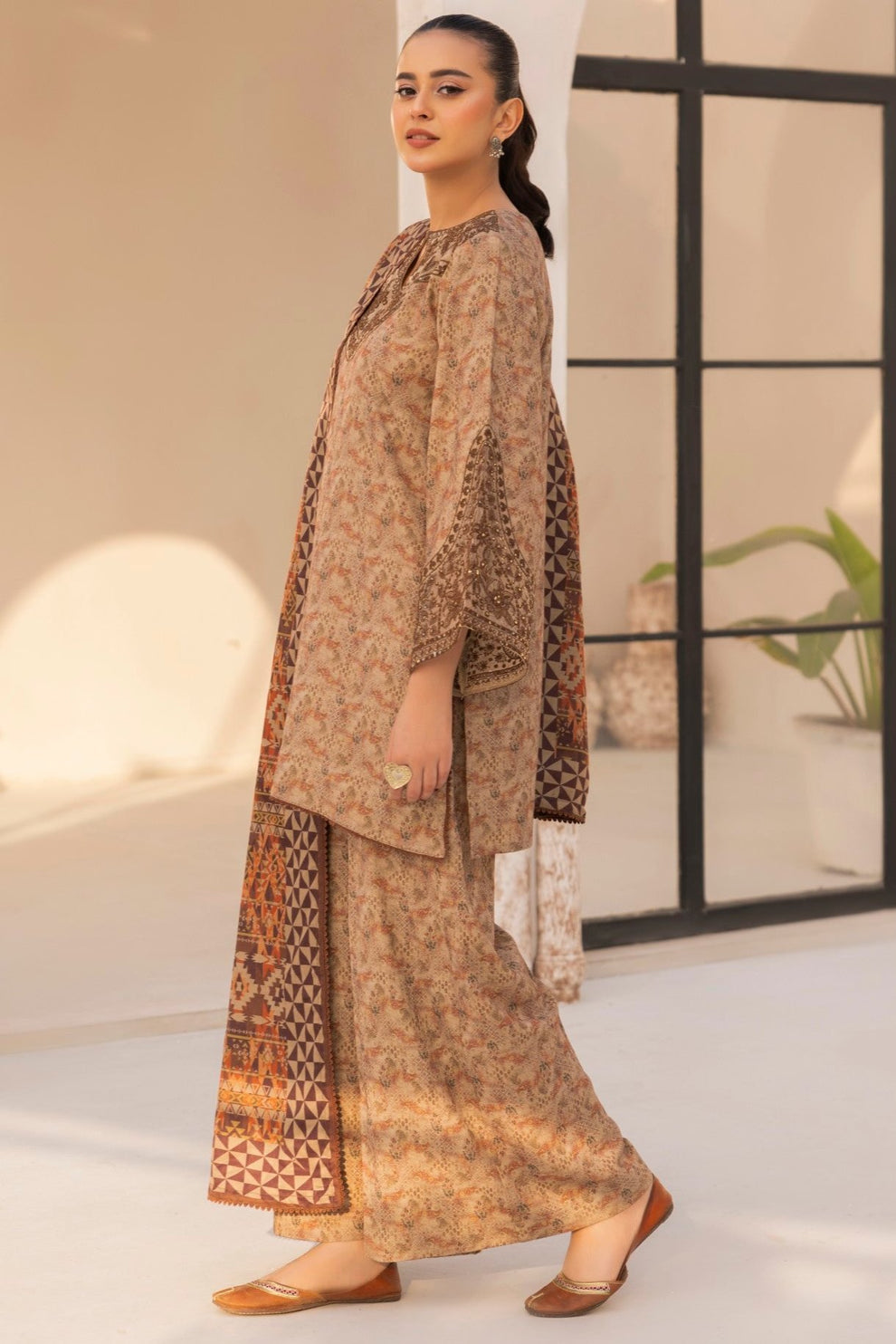 Mohagni | Winter Collection | DZP-09 3PC - Official Mohagni stockist in UK - Sakeena London