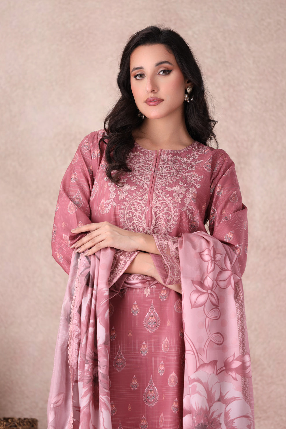 Mohagni | Winter Collection | PLS-147 3PC - Official Mohagni stockist in UK - Sakeena London