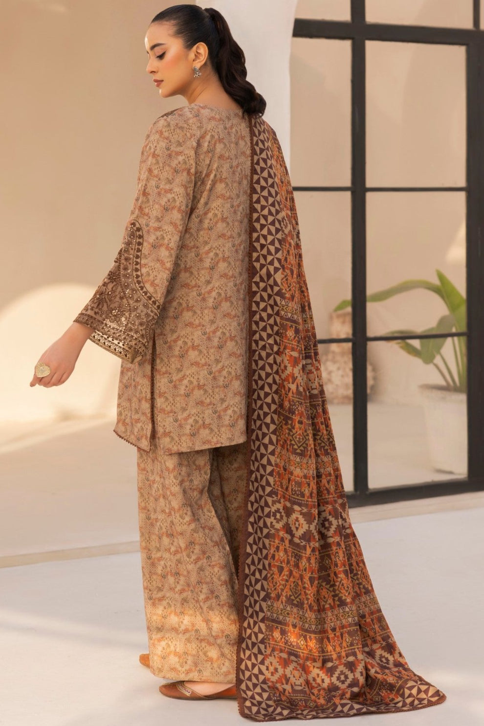 Mohagni | Winter Collection | DZP-09 3PC - Official Mohagni stockist in UK - Sakeena London
