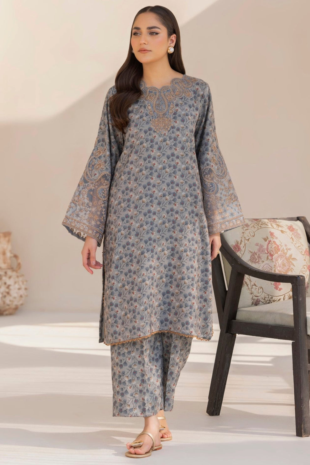 Mohagni | Winter Collection | DZP-11 2PC - Official Mohagni stockist in UK - Sakeena London