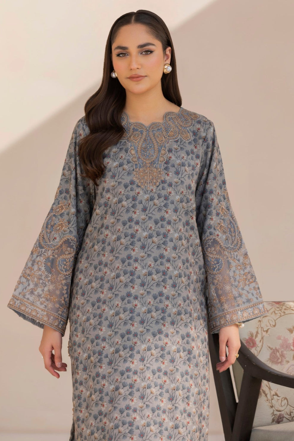 Mohagni | Winter Collection | DZP-11 2PC - Official Mohagni stockist in UK - Sakeena London
