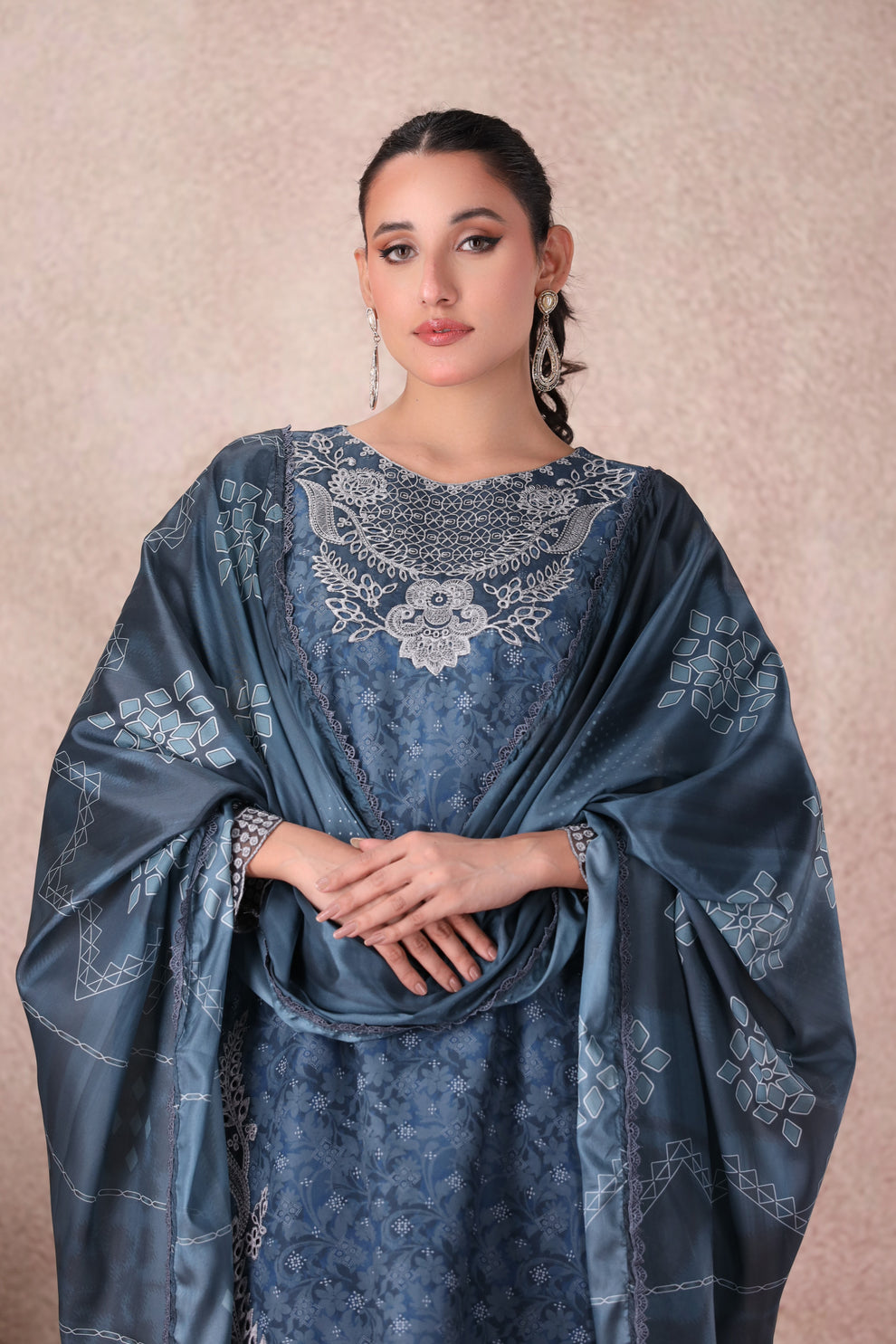 Mohagni | Winter Collection | PLS-145 3PC - Official Mohagni stockist in UK - Sakeena London