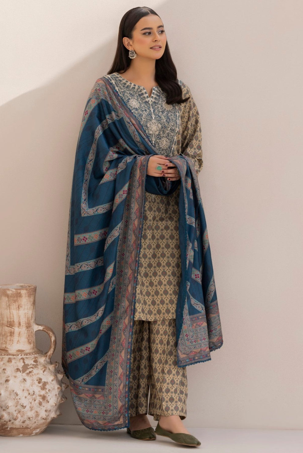 Mohagni | Winter Collection | DZP-12 3PC - Official Mohagni stockist in UK - Sakeena London