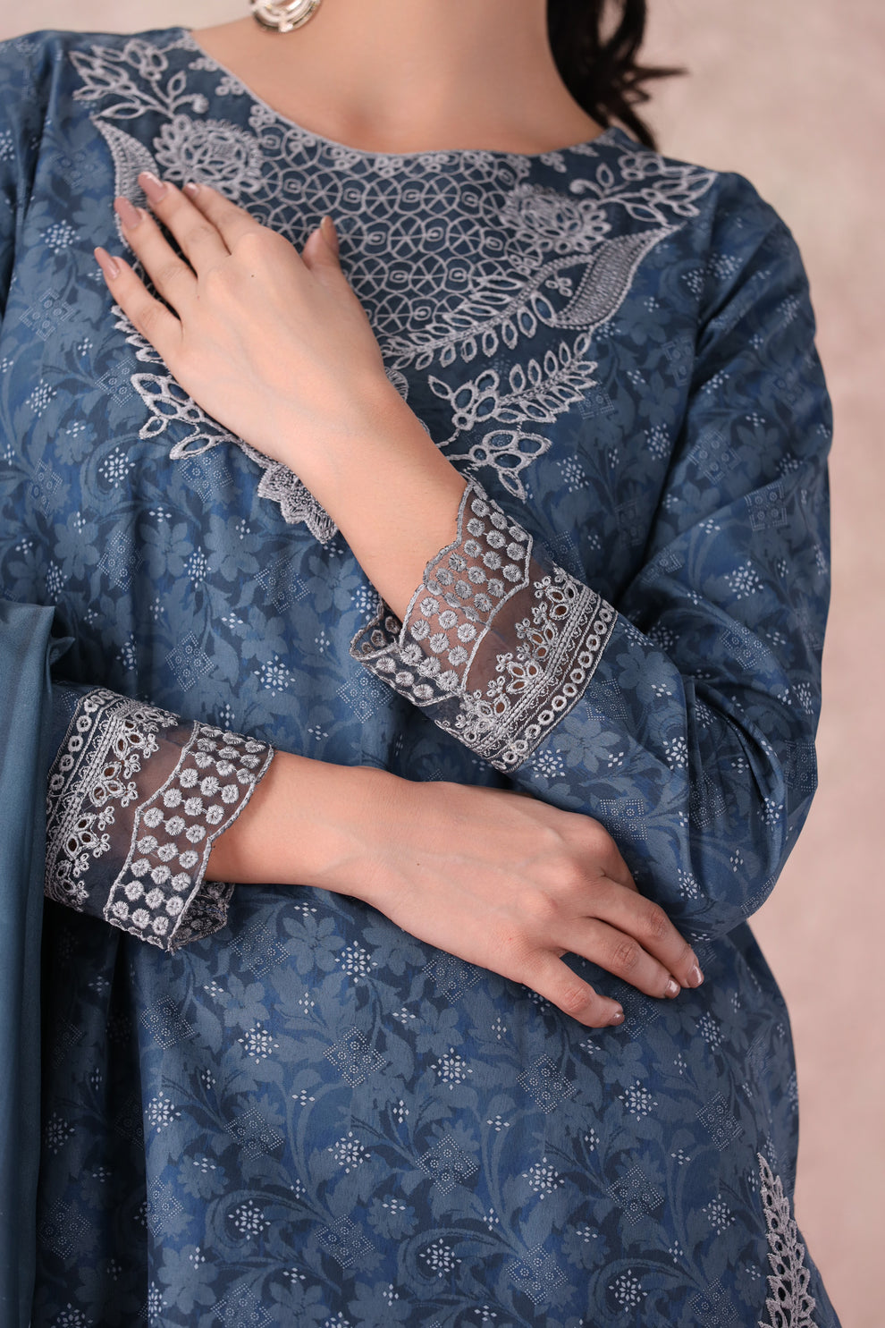 Mohagni | Winter Collection | PLS-145 3PC - Official Mohagni stockist in UK - Sakeena London