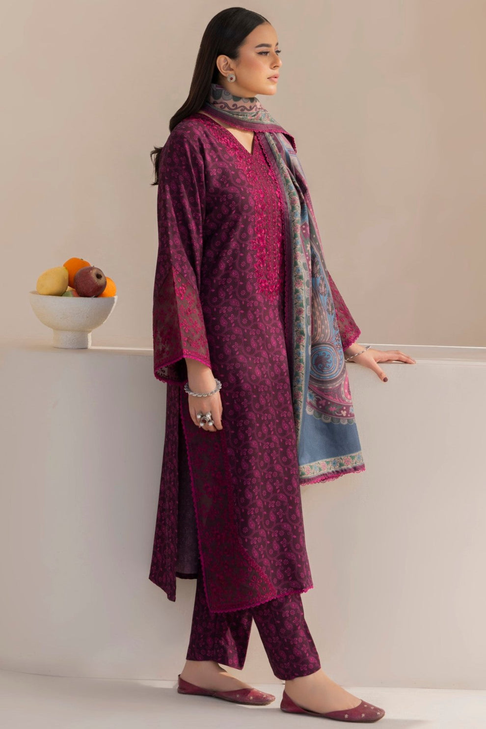 Mohagni | Winter Collection | DZP-14 3PC - Official Mohagni stockist in UK - Sakeena London