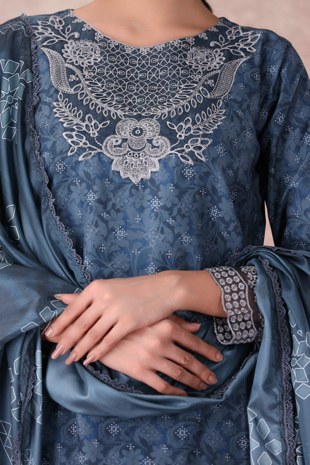 Mohagni | Winter Collection | PLS-145 3PC - Official Mohagni stockist in UK - Sakeena London