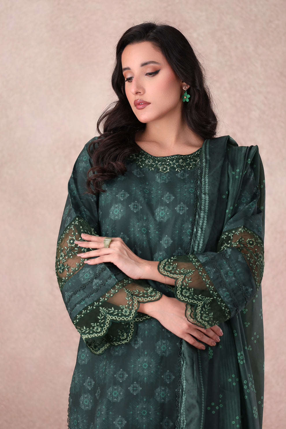 Mohagni | Winter Collection | PLS-142 3PC - Official Mohagni stockist in UK - Sakeena London
