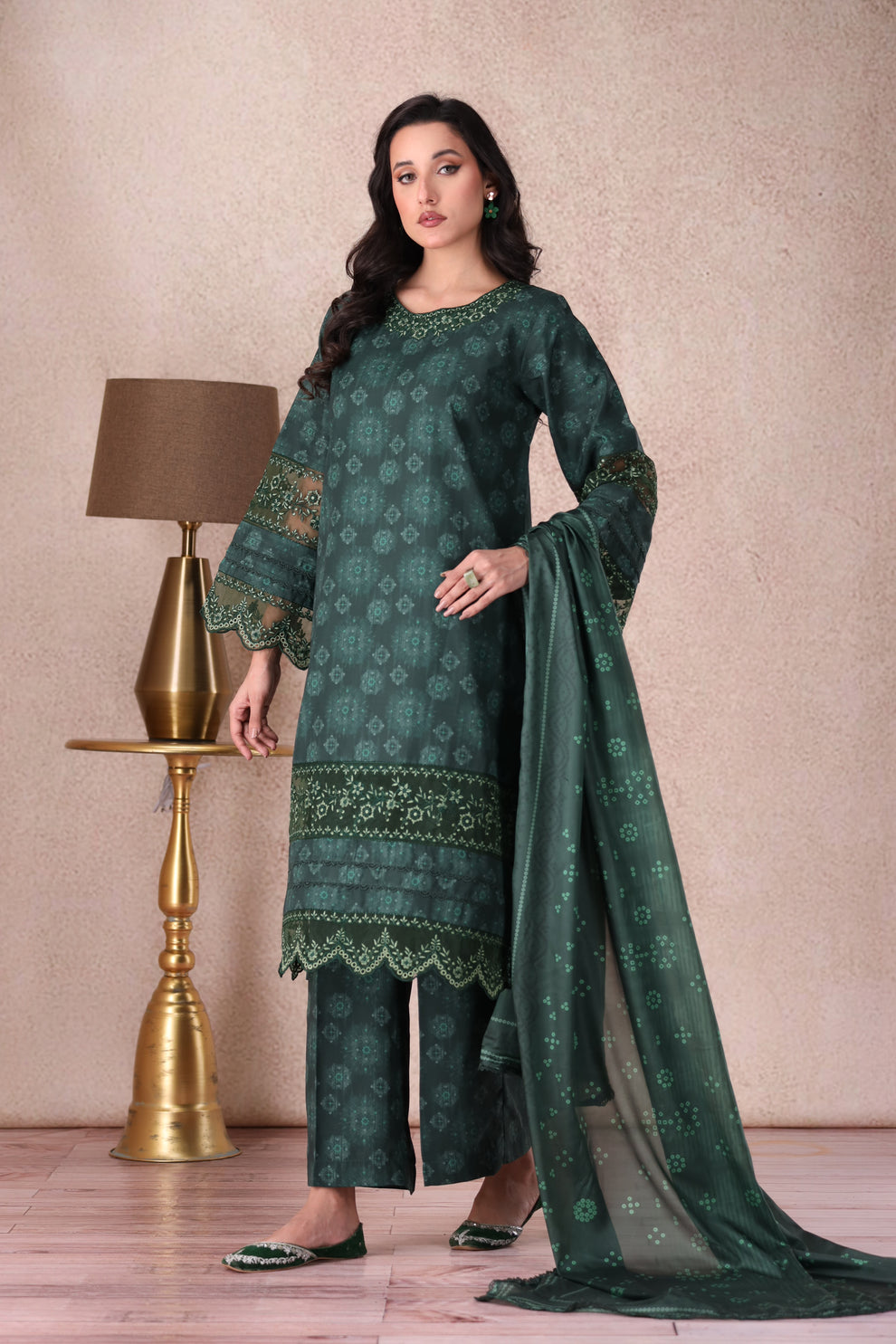 Mohagni | Winter Collection | PLS-142 3PC - Official Mohagni stockist in UK - Sakeena London