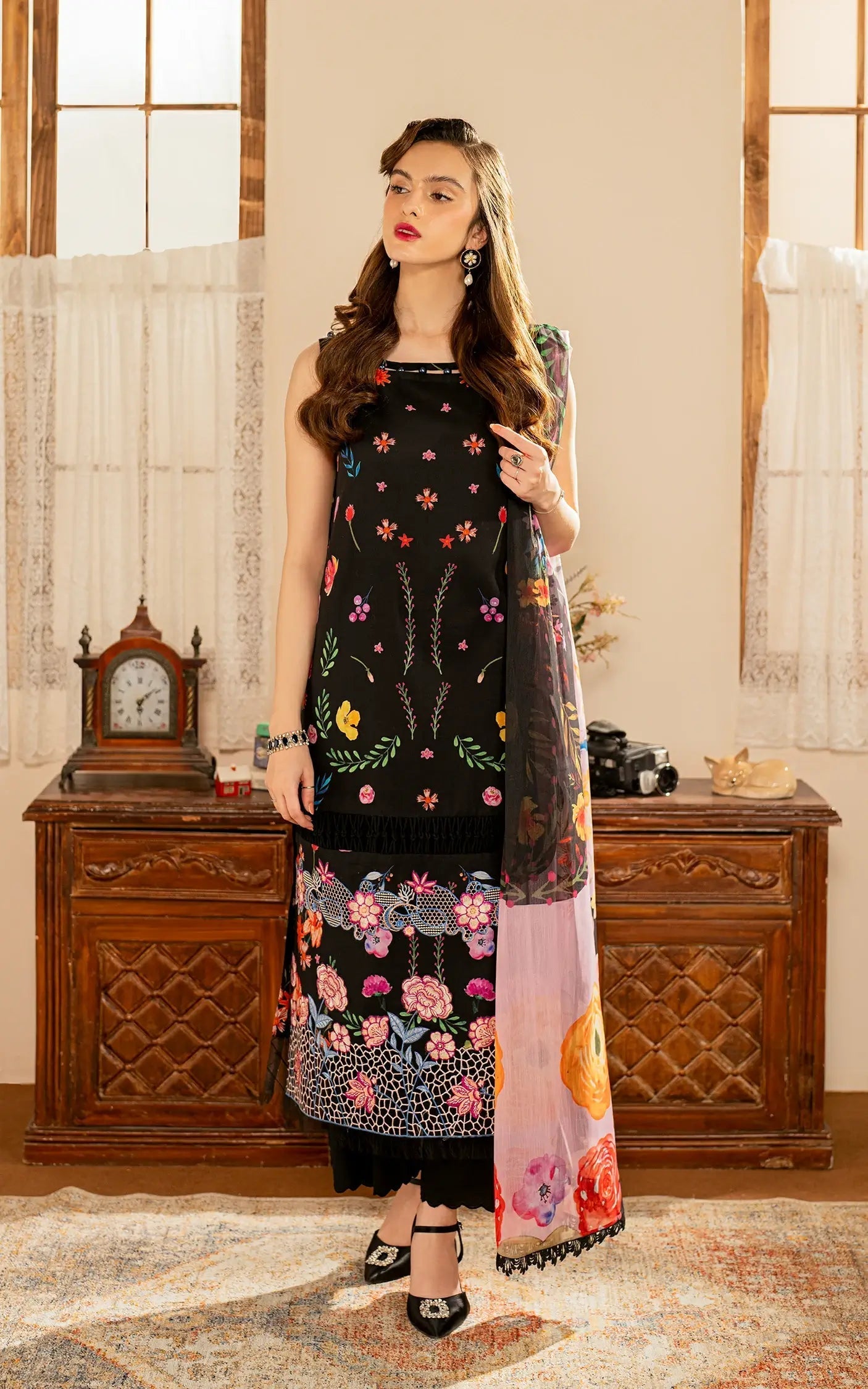 Asifa and Nabeel | Meraki Vintage 25 | Morbagh (MVL25-08) - Official Asifa and Nabeel stockist in UK - Sakeena London