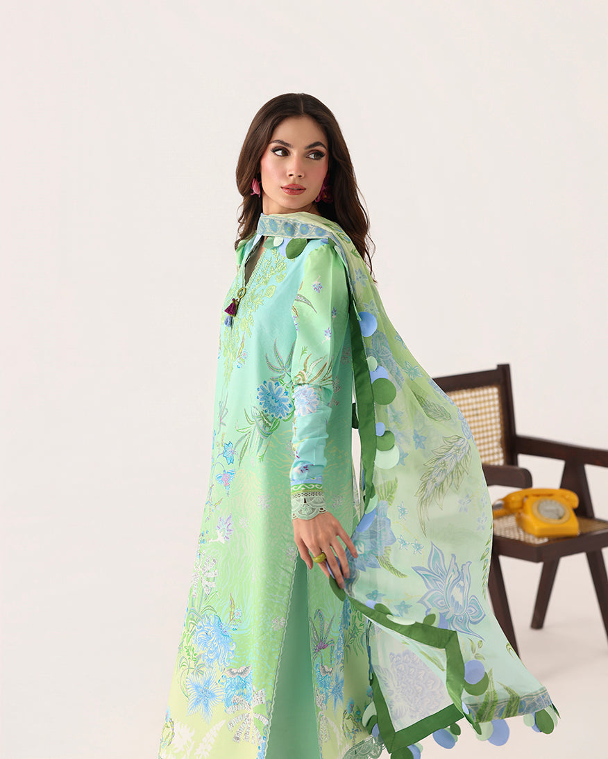 Roheenaz | Rosette Lawn | Morning Dew