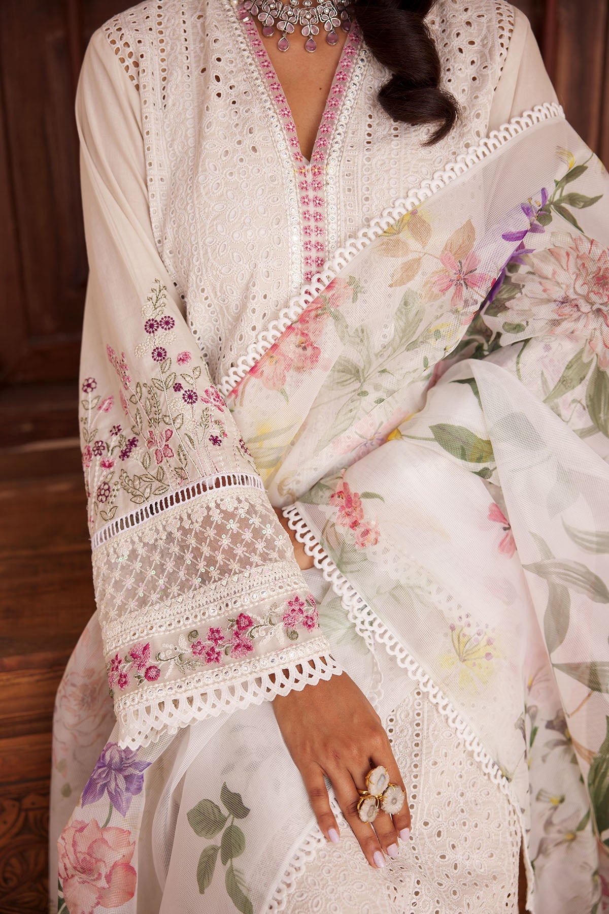 Motifz | Amal Luxury Lawn | 3744 - Official Motifz stockist in UK - Sakeena London