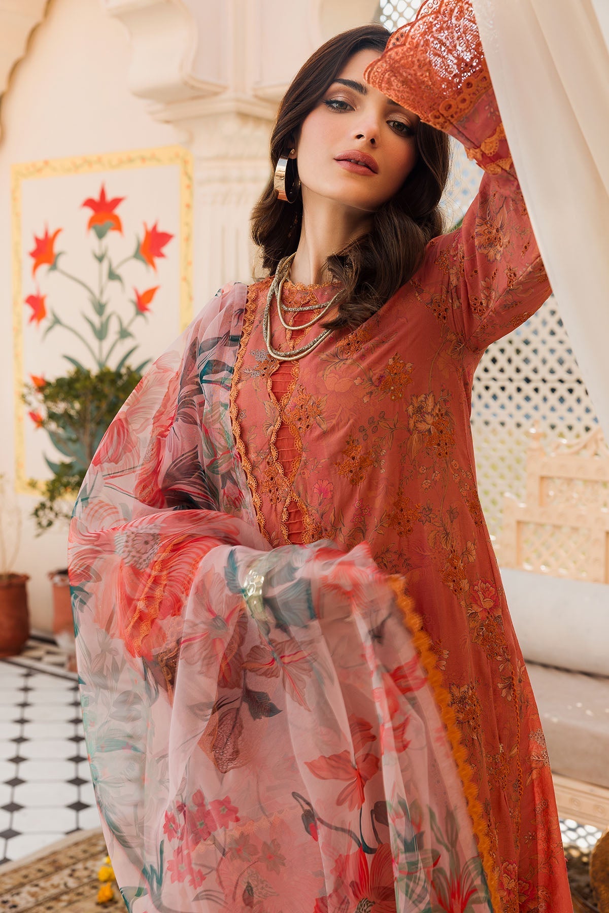 Motifz | Amal Luxury Lawn | 4626 - Official Motifz stockist in UK - Sakeena London