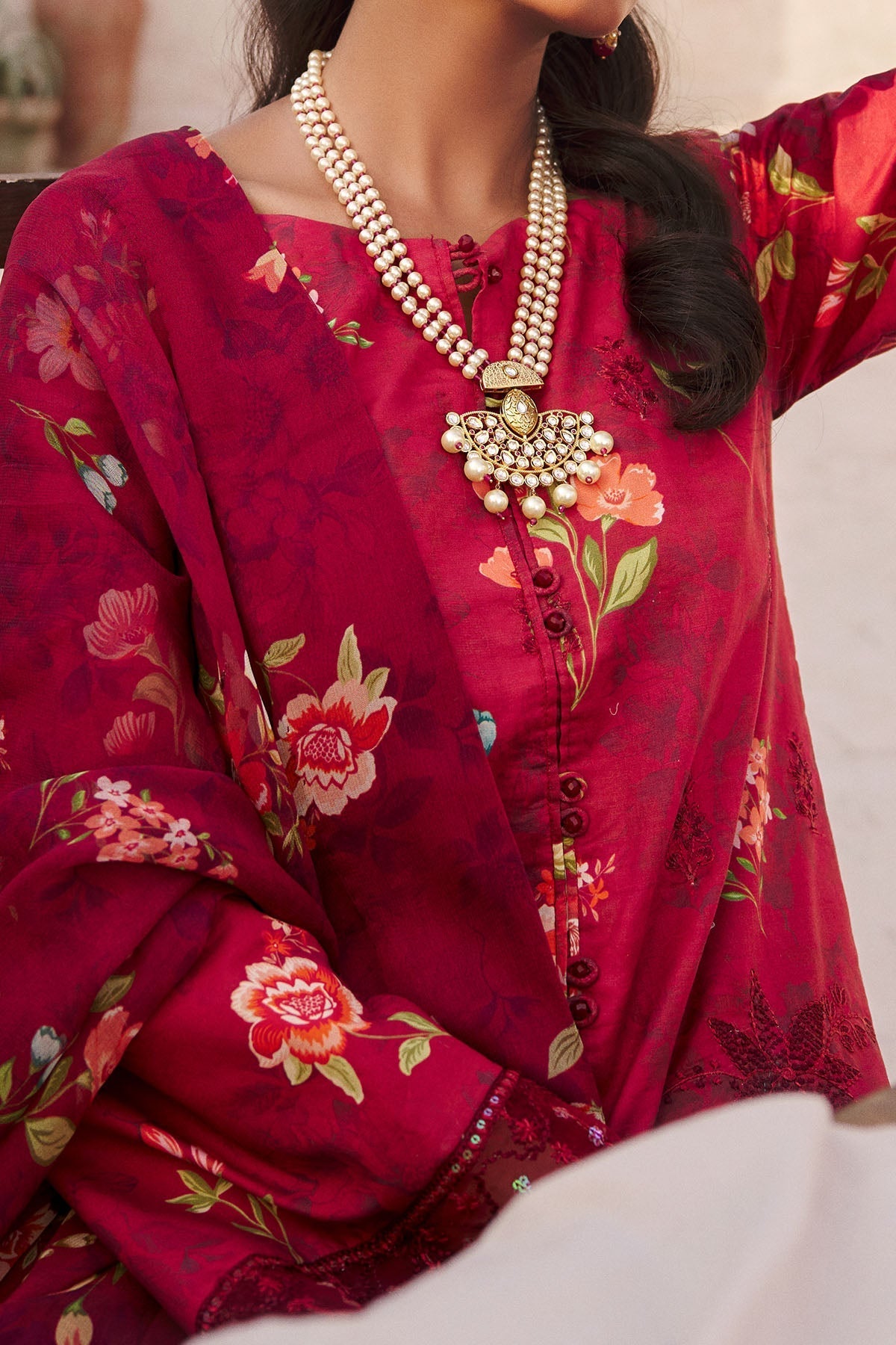Motifz | Amal Luxury Lawn | 3740 - Official Motifz stockist in UK - Sakeena London