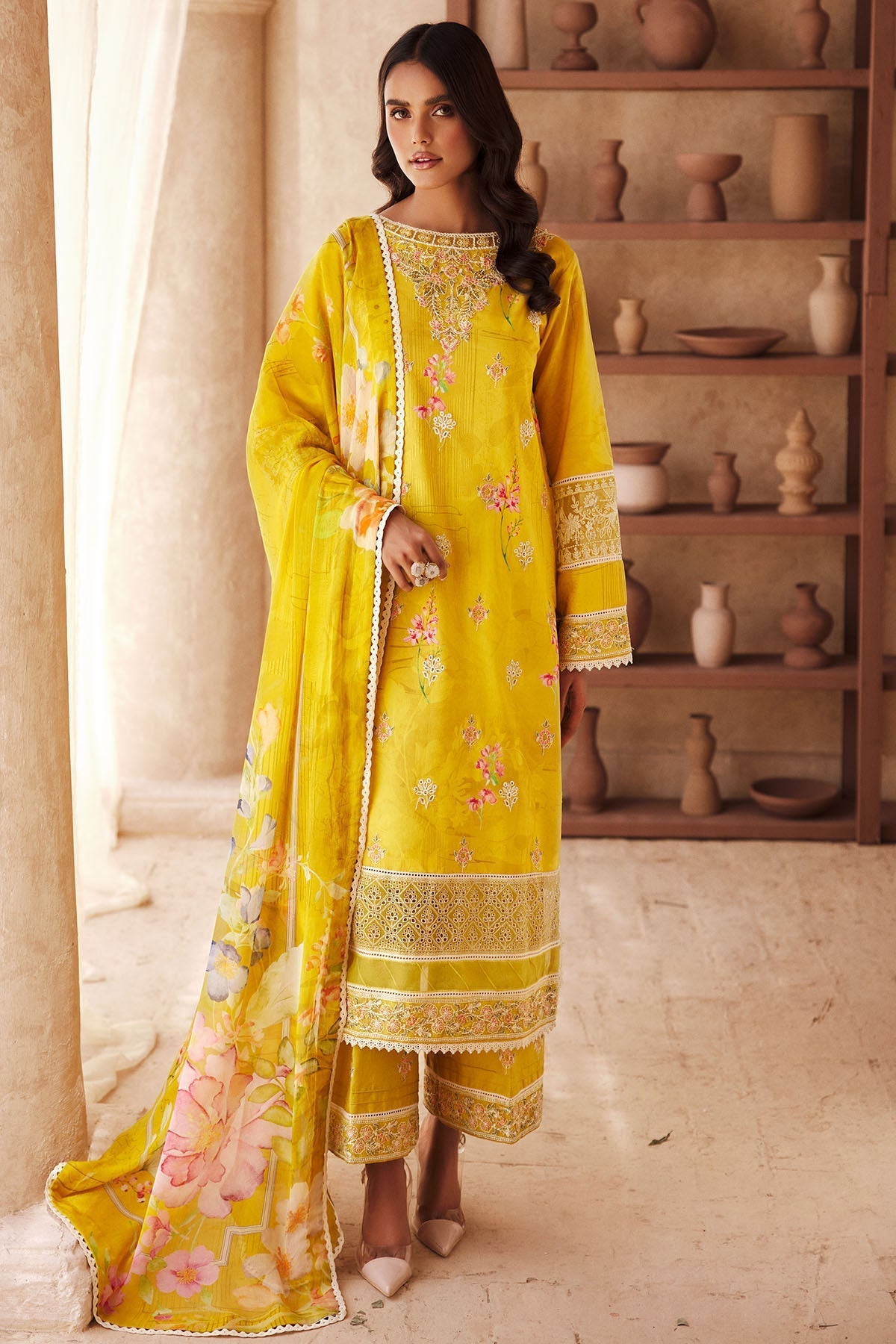 Motifz | Amal Luxury Lawn | 3741 - Official Motifz stockist in UK - Sakeena London