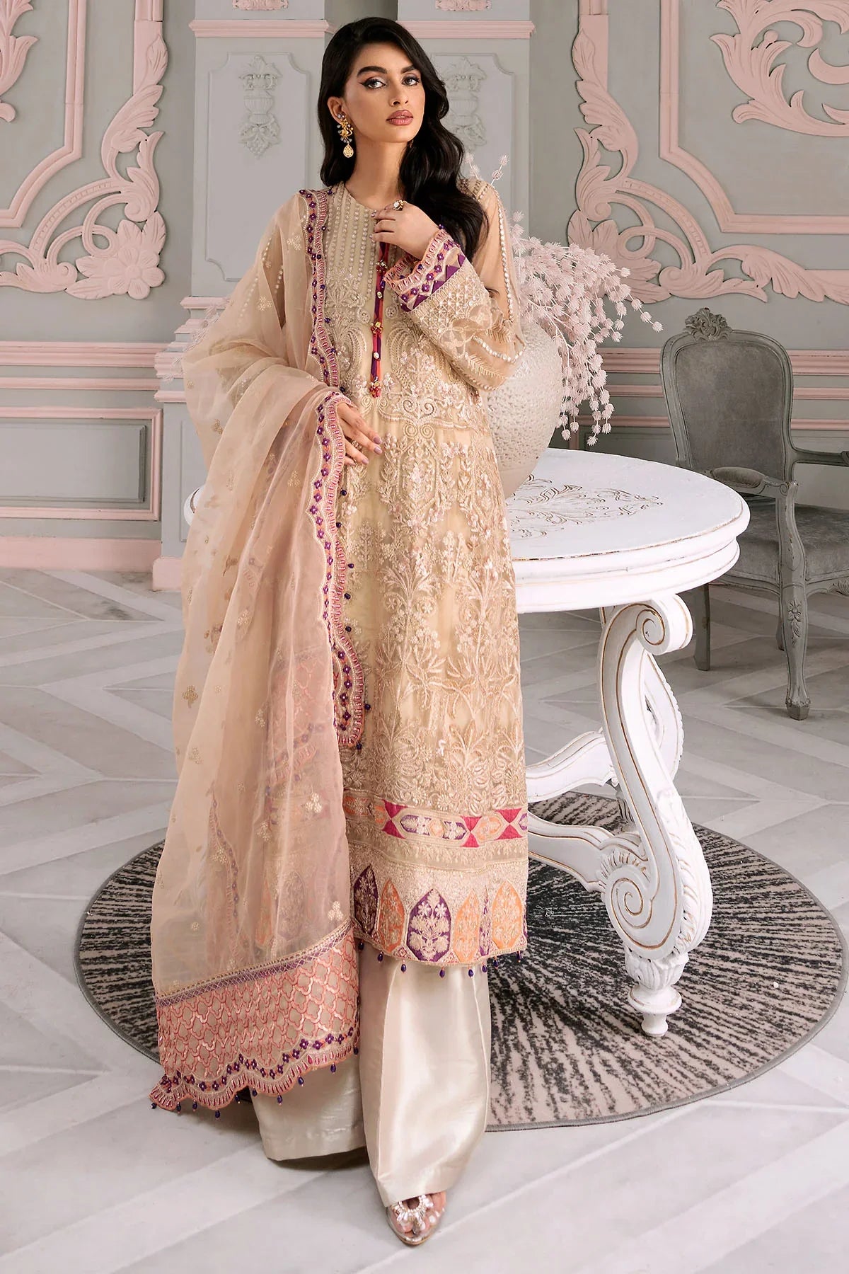 Motifz | Premium Embroidered Formals 24 | 3391 - Official Motifz stockist in UK - Sakeena London