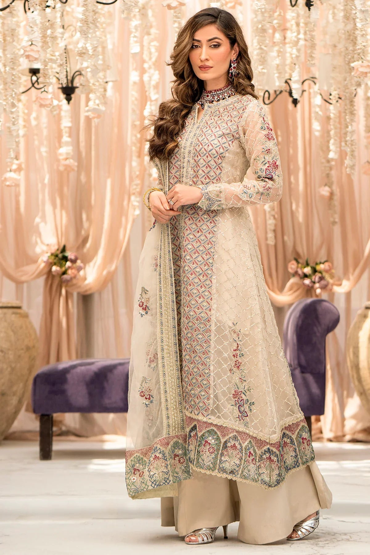 Motifz | Premium Embroidered Formals 24 | 4117 - Official Motifz stockist in UK - Sakeena London