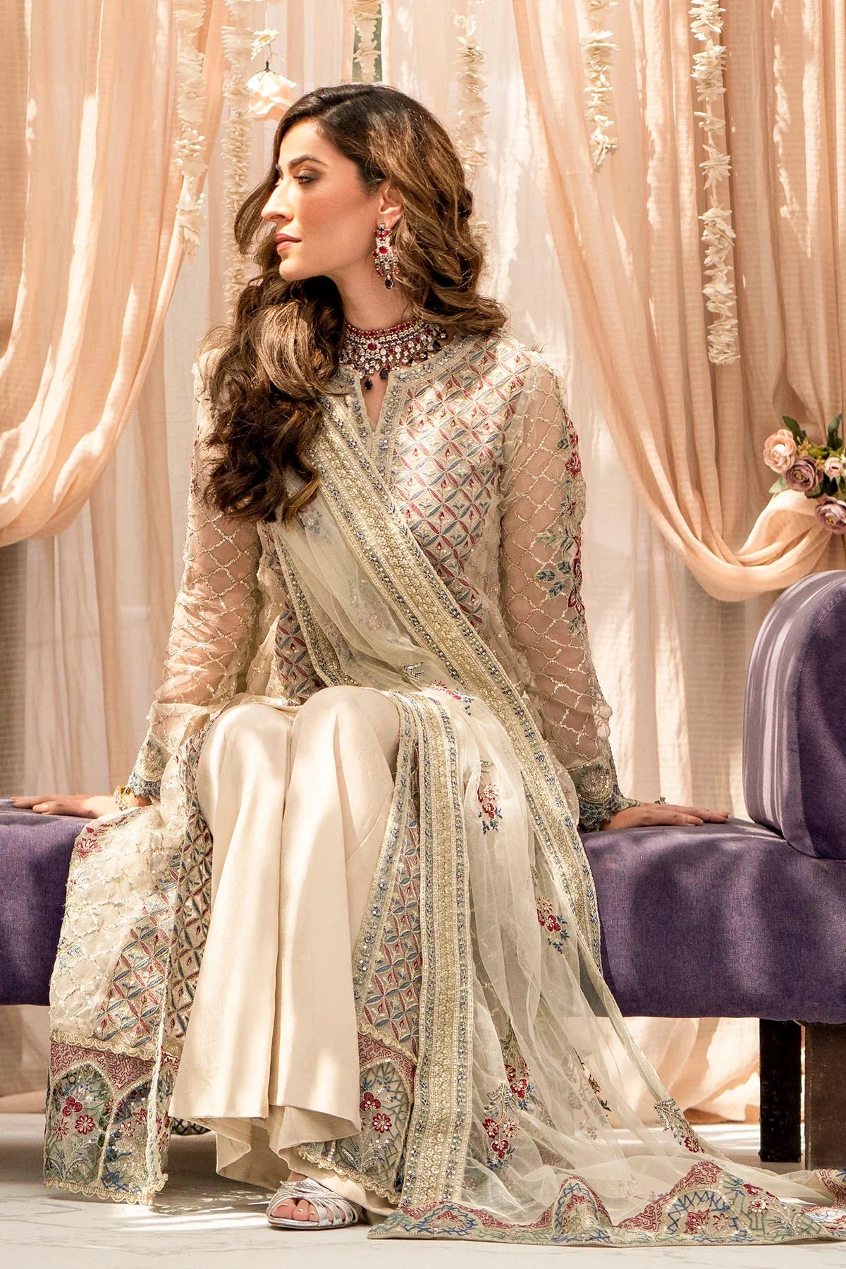 Motifz | Premium Embroidered Formals 24 | 4117 - Official Motifz stockist in UK - Sakeena London