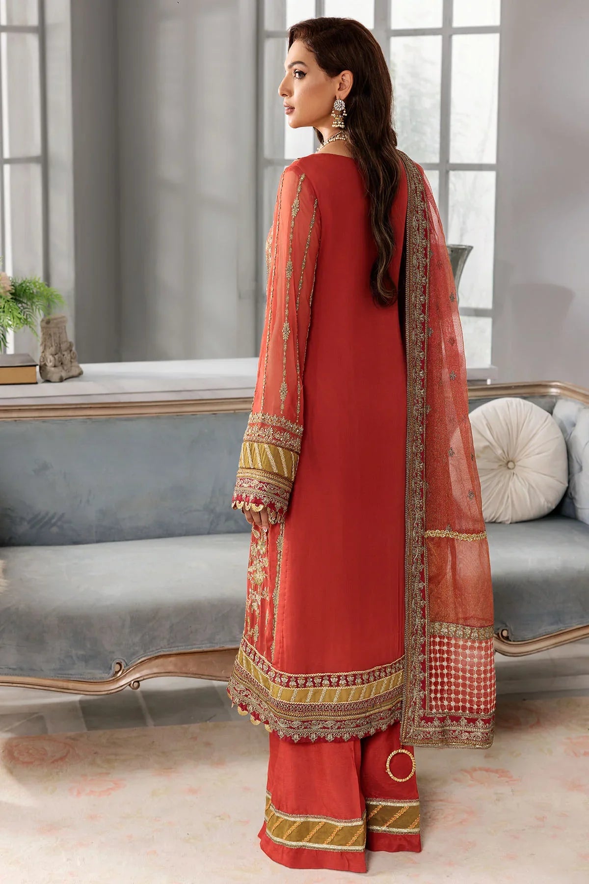 Motifz | Premium Embroidered Formals 24 | 3392 - Official Motifz stockist in UK - Sakeena London