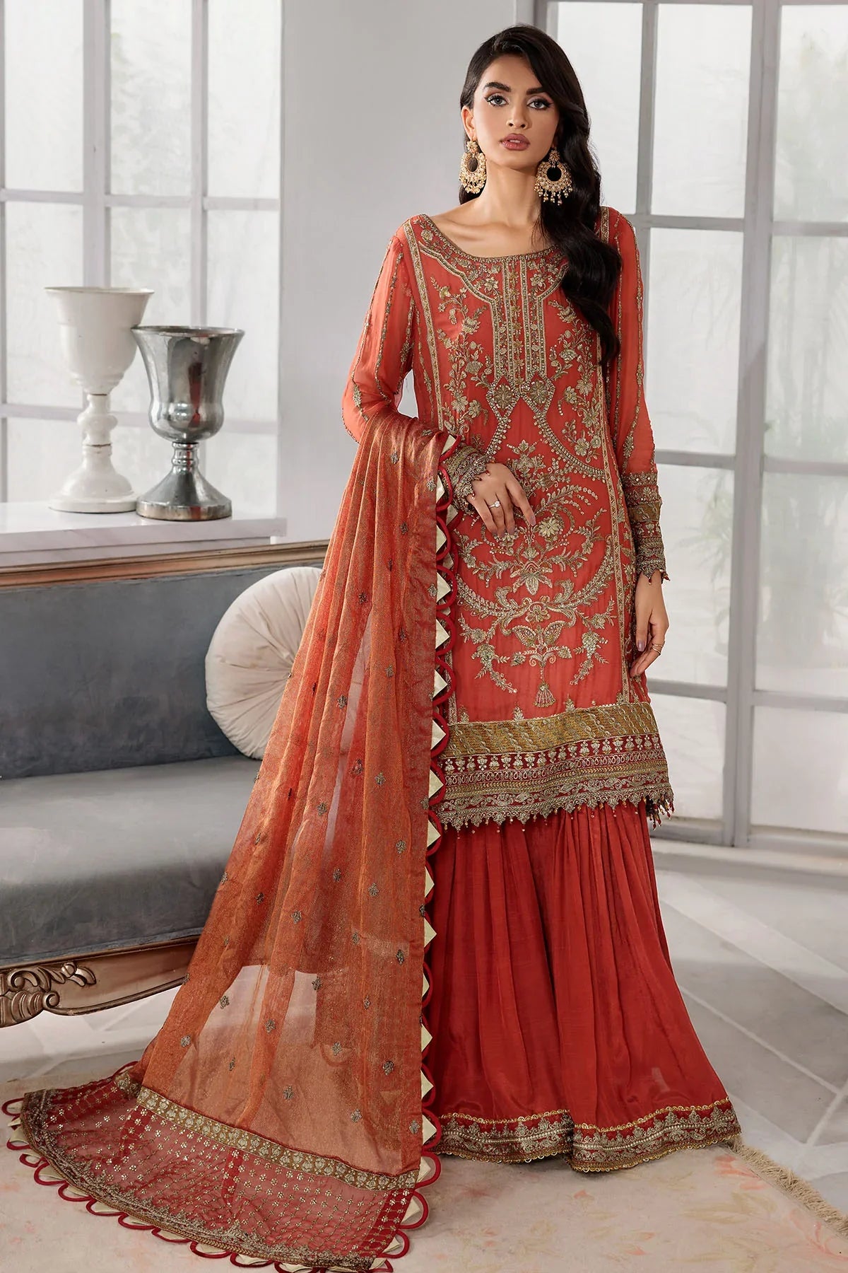 Motifz | Premium Embroidered Formals 24 | 3392 - Official Motifz stockist in UK - Sakeena London