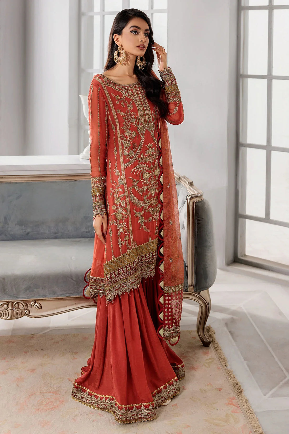 Motifz | Premium Embroidered Formals 24 | 3392 - Official Motifz stockist in UK - Sakeena London