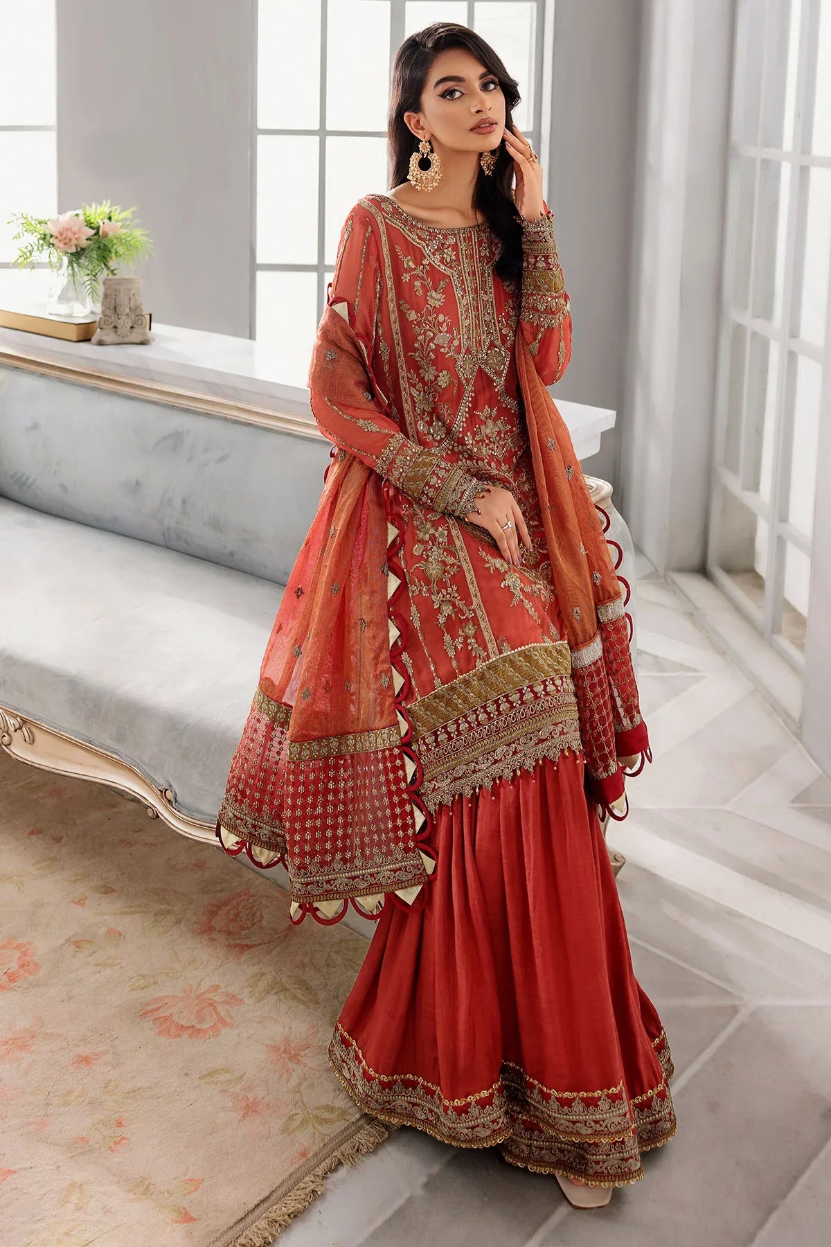 Motifz | Premium Embroidered Formals 24 | 3392 - Official Motifz stockist in UK - Sakeena London