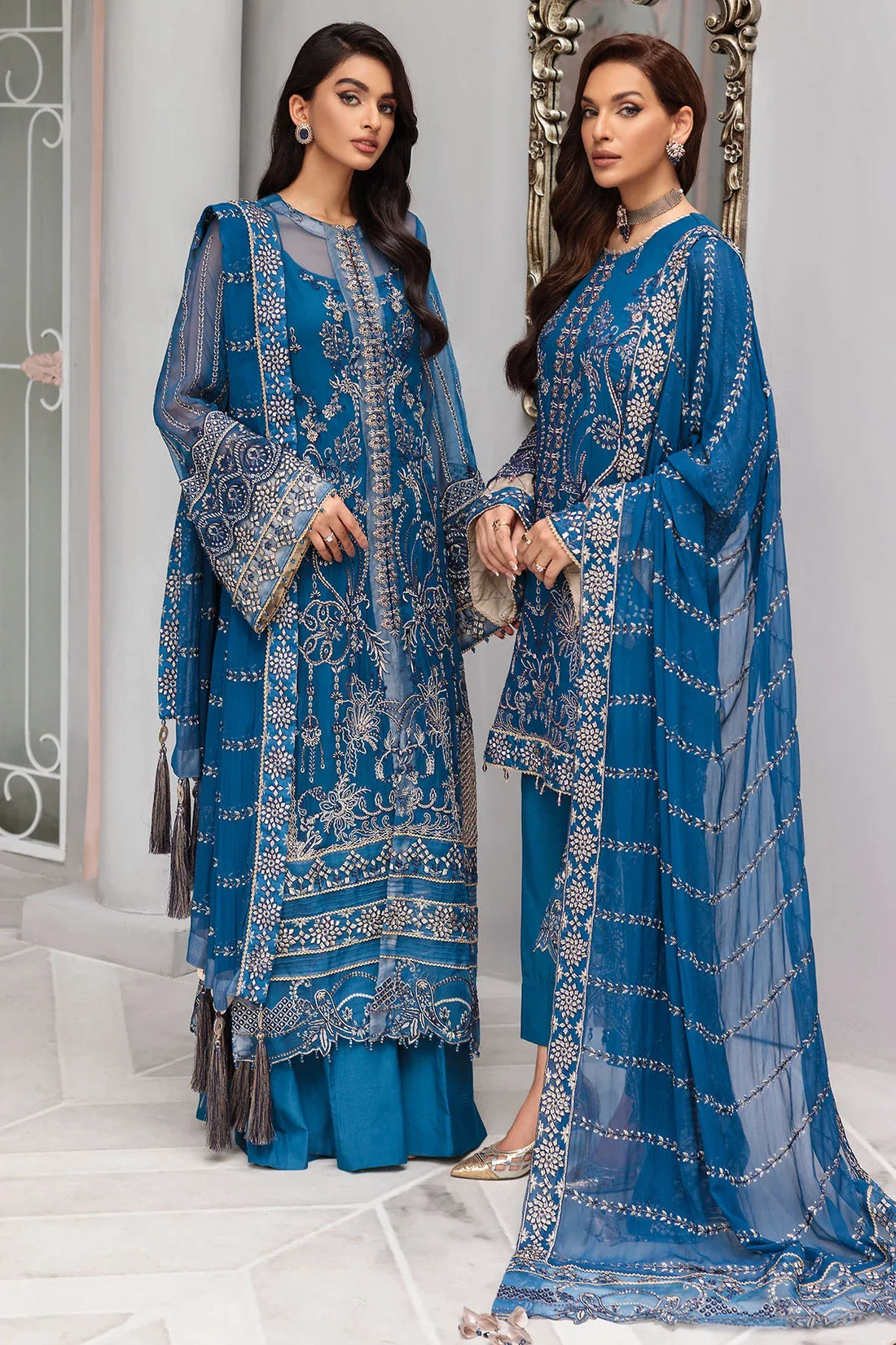 Motifz | Premium Embroidered Formals 24 | 3395 - Official Motifz stockist in UK - Sakeena London