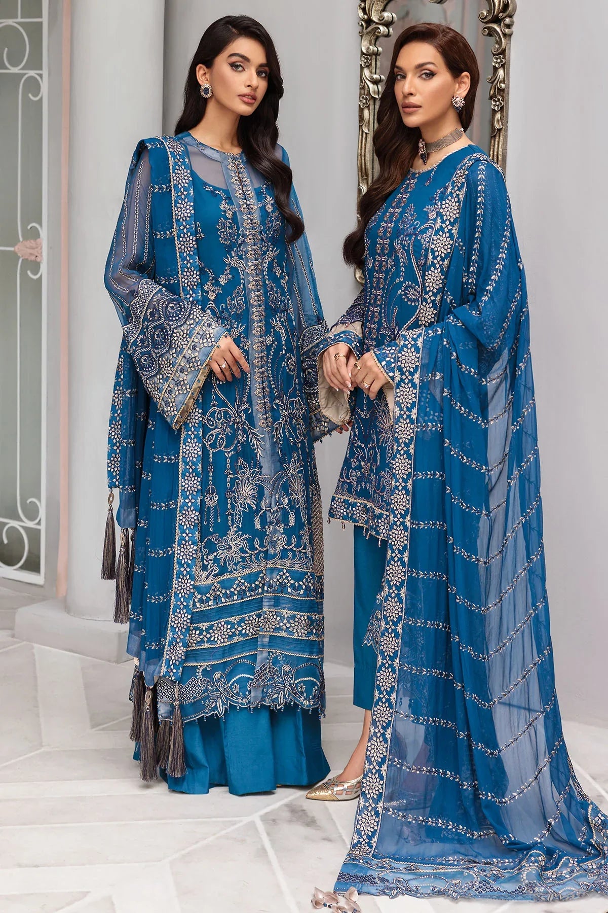 Motifz | Premium Embroidered Formals 24 | 3395 - Official Motifz stockist in UK - Sakeena London