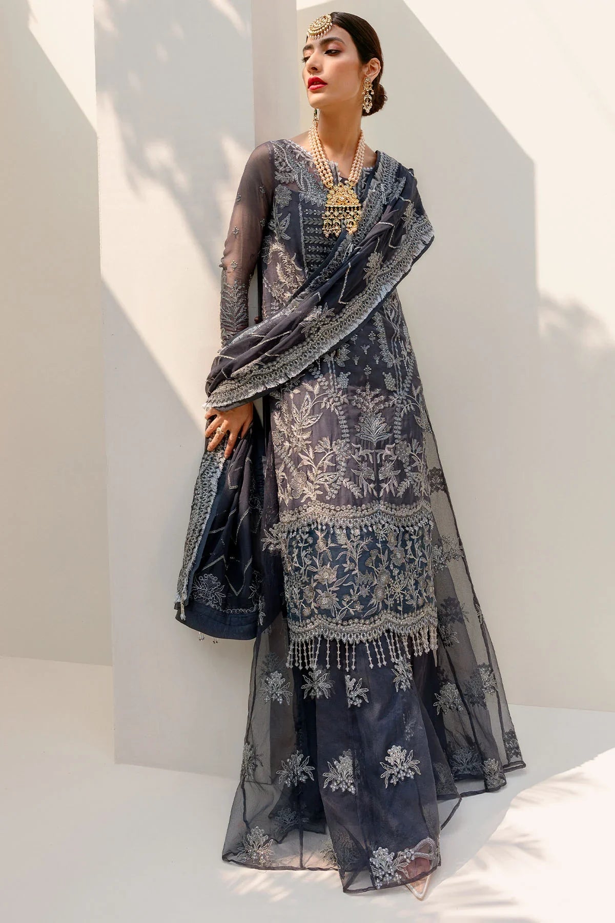Motifz | Premium Embroidered Formals 24 | 3190 - Official Motifz stockist in UK - Sakeena London