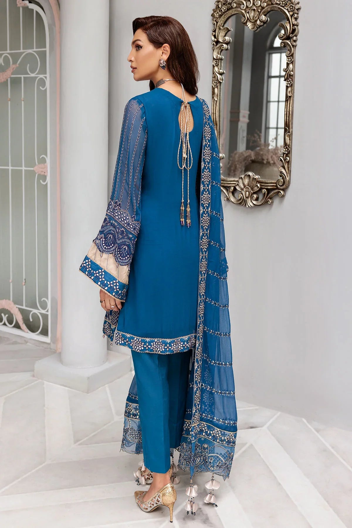 Motifz | Premium Embroidered Formals 24 | 3395 - Official Motifz stockist in UK - Sakeena London