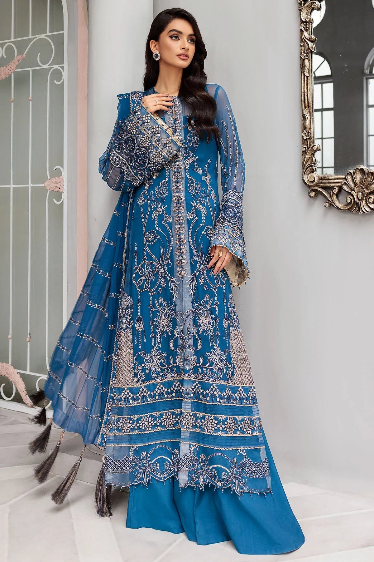 Motifz | Premium Embroidered Formals 24 | 3395 - Official Motifz stockist in UK - Sakeena London