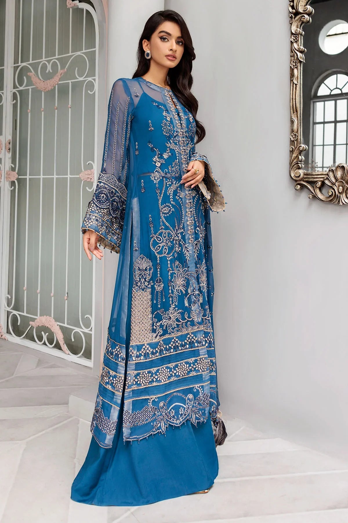 Motifz | Premium Embroidered Formals 24 | 3395 - Official Motifz stockist in UK - Sakeena London