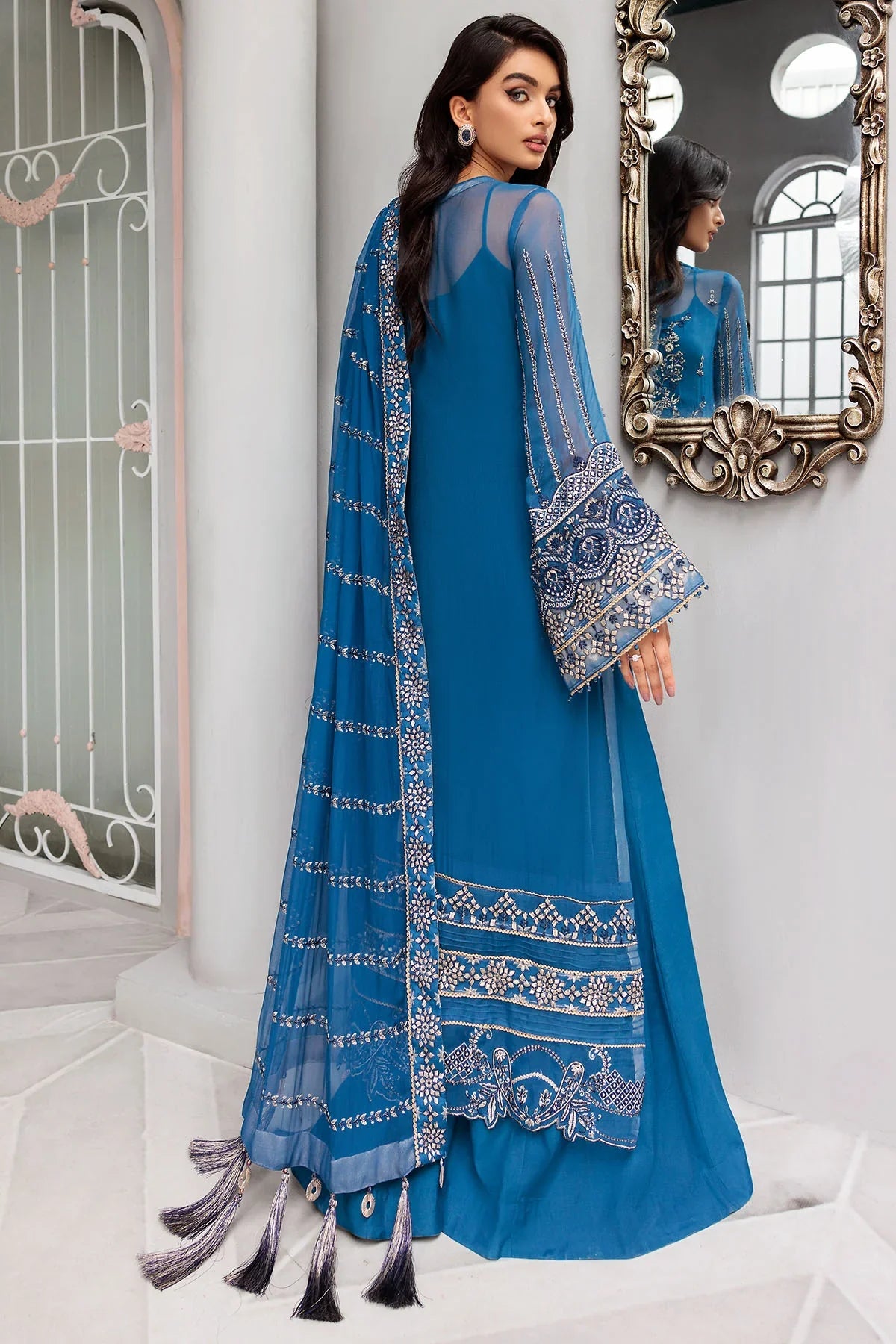 Motifz | Premium Embroidered Formals 24 | 3395 - Official Motifz stockist in UK - Sakeena London