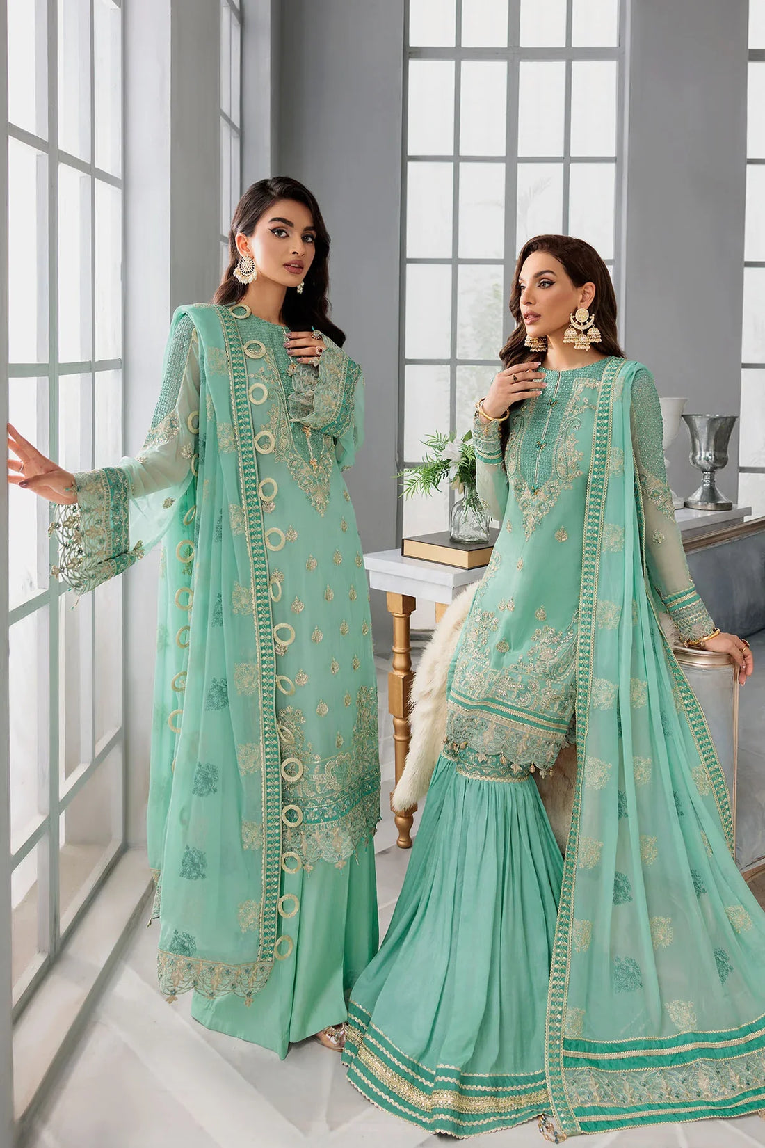 Motifz | Premium Embroidered Formals 24 | 3396 - Official Motifz stockist in UK - Sakeena London