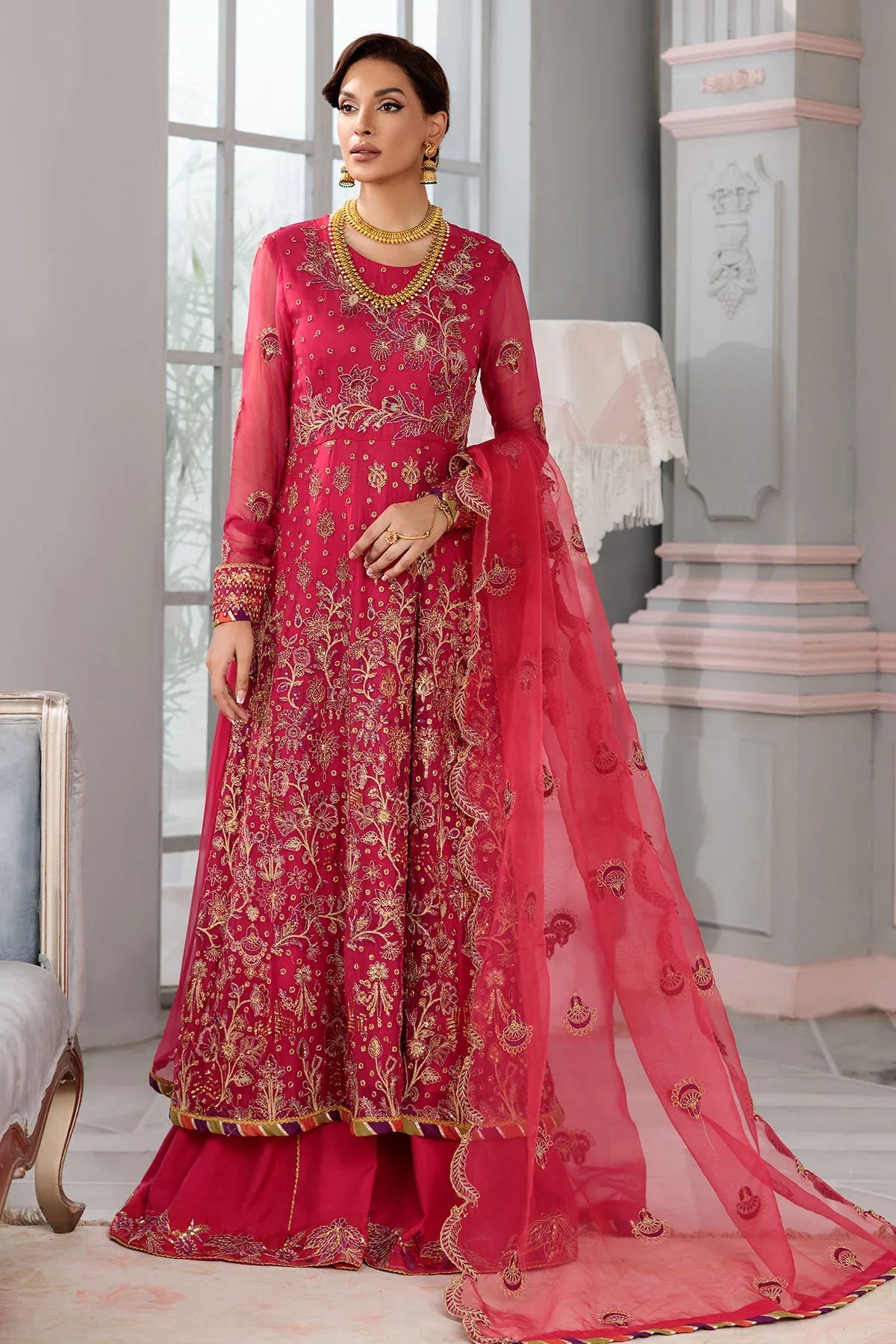 Motifz | Premium Embroidered Formals 24 | 3397 - Official Motifz stockist in UK - Sakeena London