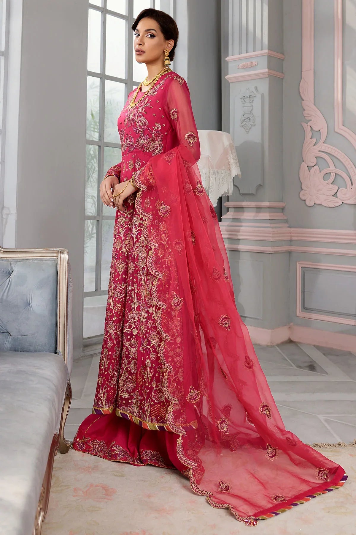 Motifz | Premium Embroidered Formals 24 | 3397 - Official Motifz stockist in UK - Sakeena London