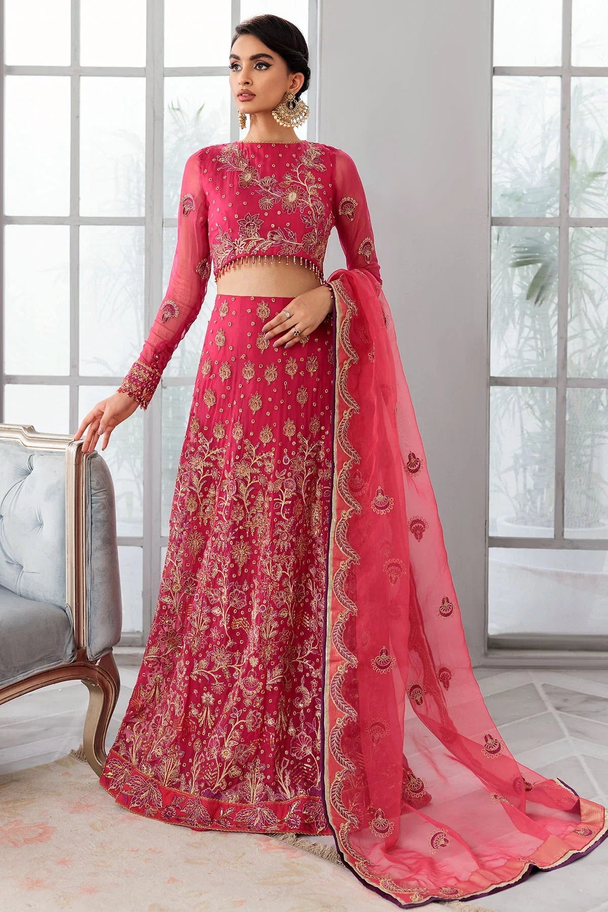 Motifz | Premium Embroidered Formals 24 | 3397 - Official Motifz stockist in UK - Sakeena London
