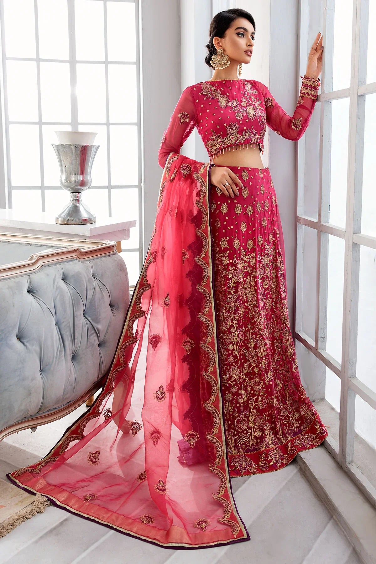 Motifz | Premium Embroidered Formals 24 | 3397 - Official Motifz stockist in UK - Sakeena London