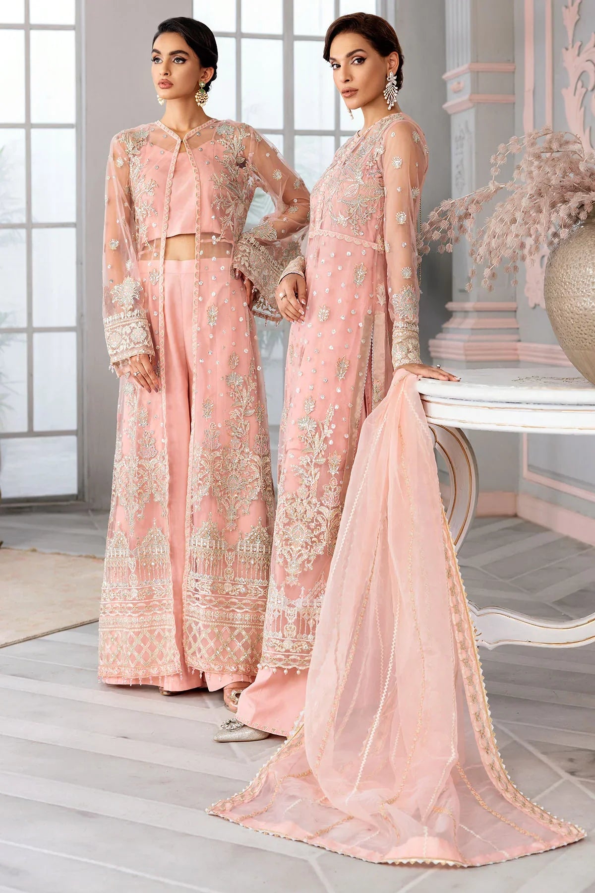 Motifz | Premium Embroidered Formals 24 | 3399-IRIS - Official Motifz stockist in UK - Sakeena London