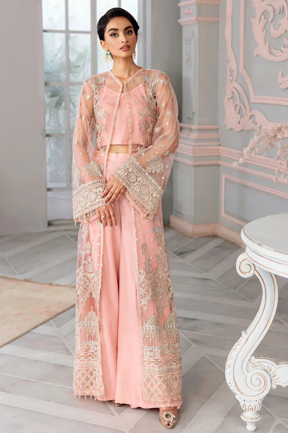 Motifz | Premium Embroidered Formals 24 | 3399-IRIS - Official Motifz stockist in UK - Sakeena London