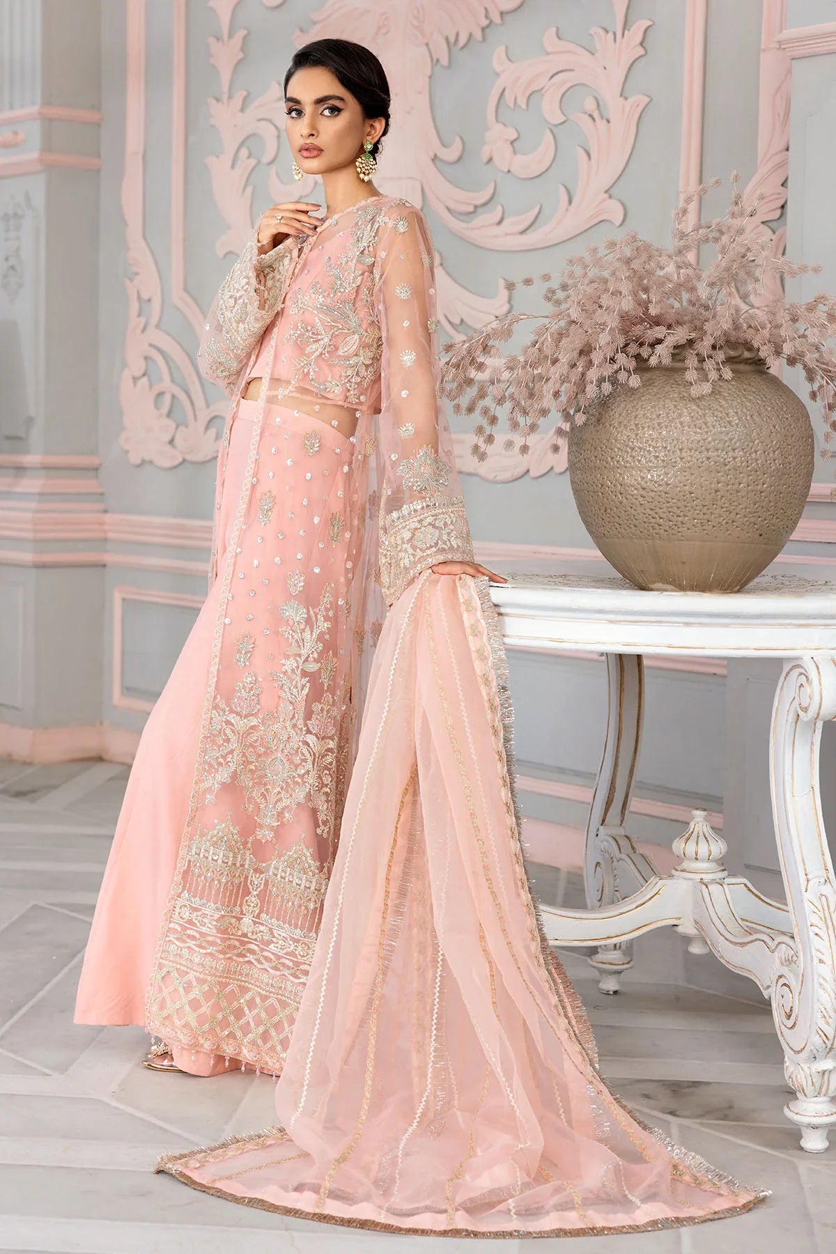 Motifz | Premium Embroidered Formals 24 | 3399-IRIS - Official Motifz stockist in UK - Sakeena London