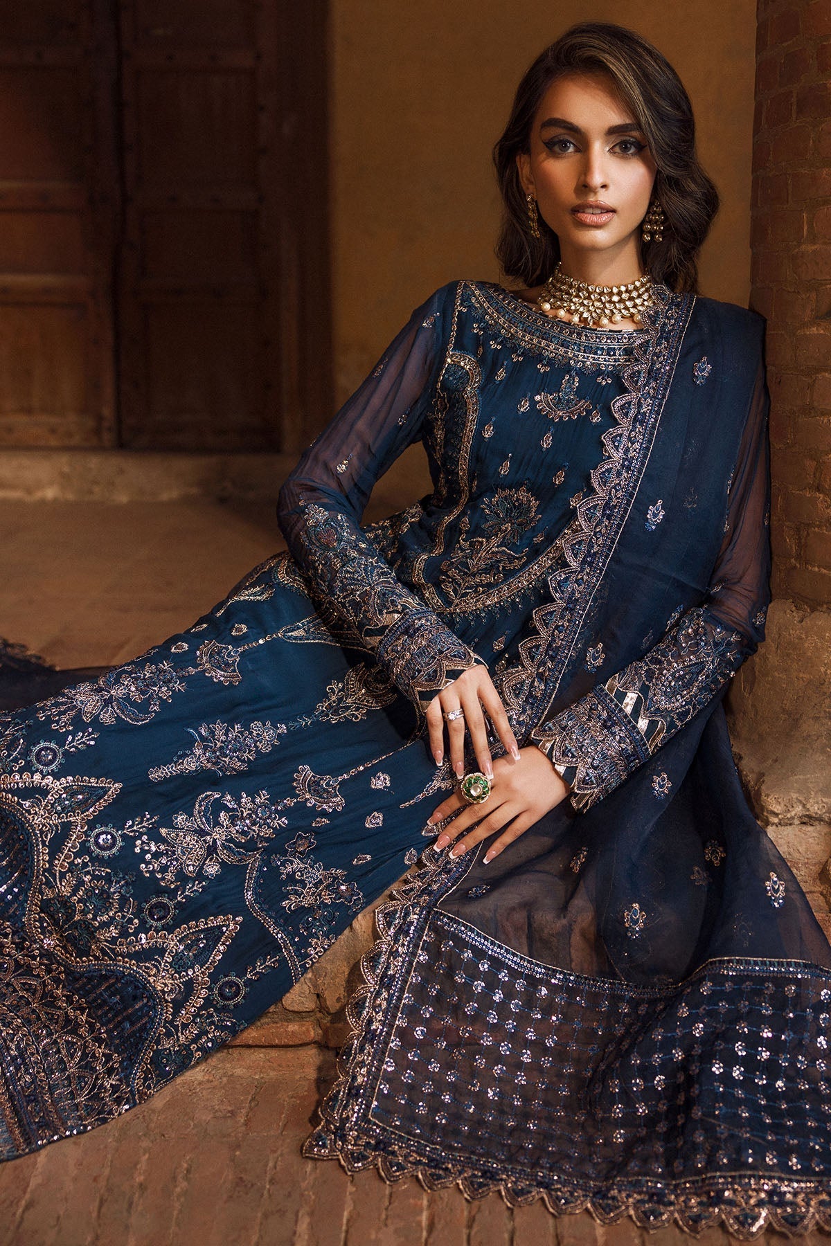 Motifz | Premium Embroidered Formals 24 | 4126 - Official Motifz stockist in UK - Sakeena London
