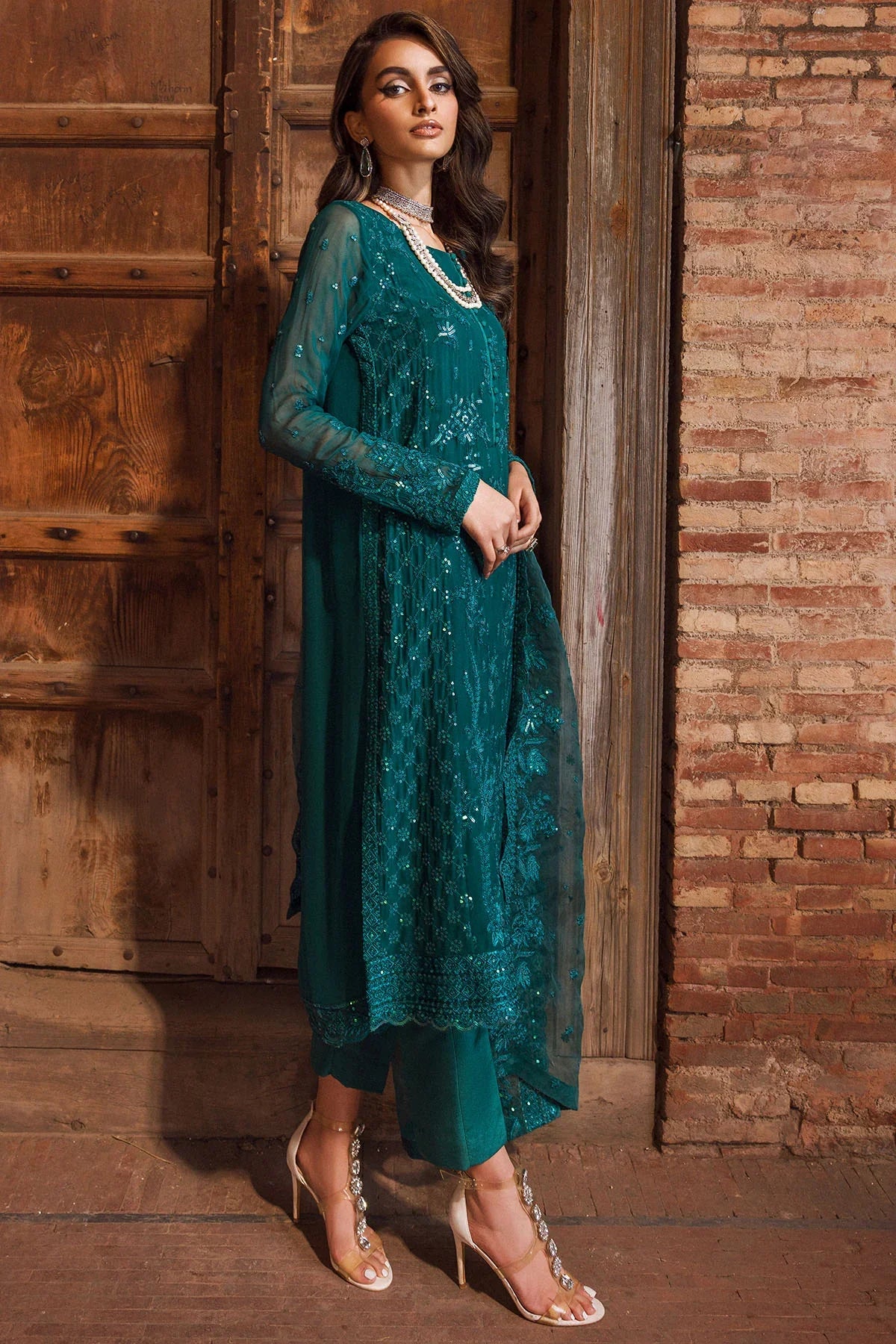 Motifz | Premium Embroidered Formals 24 | 4123 - Official Motifz stockist in UK - Sakeena London