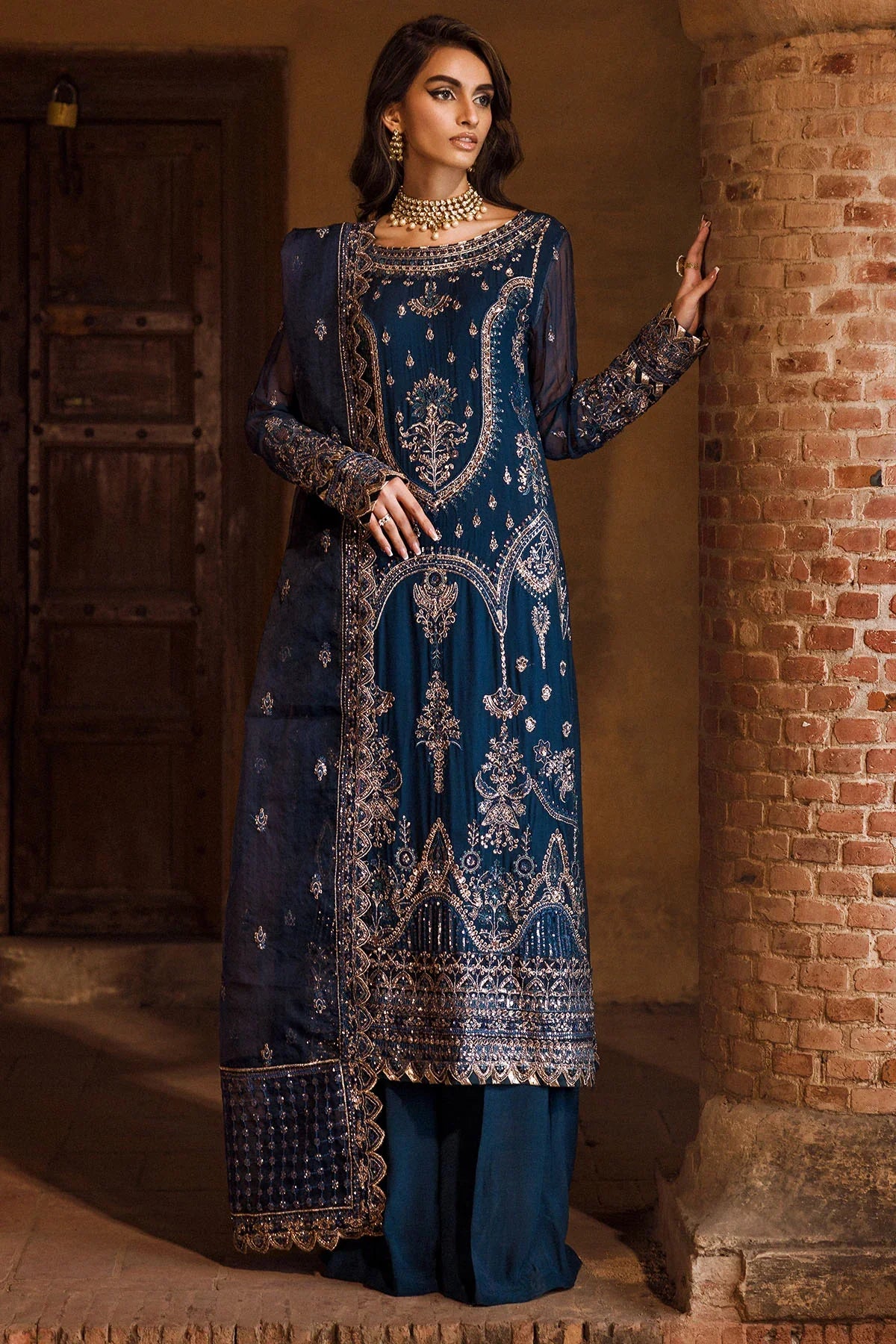 Motifz | Premium Embroidered Formals 24 | 4126 - Official Motifz stockist in UK - Sakeena London