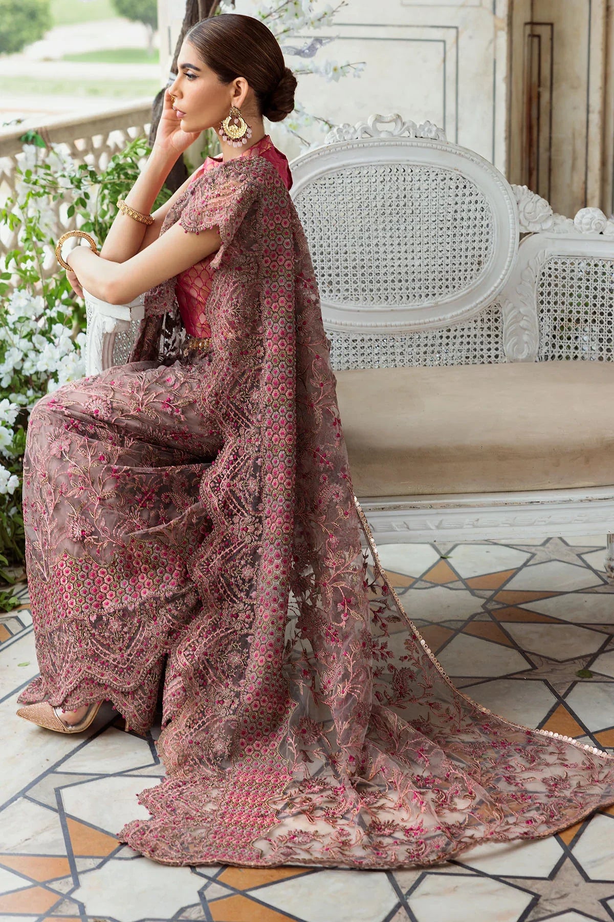 Motifz | Premium Embroidered Formals 24 | 3185 - Official Motifz stockist in UK - Sakeena London