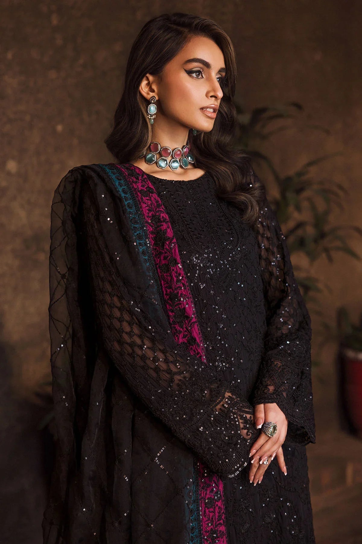Motifz | Premium Embroidered Formals 24 | 4128 - Official Motifz stockist in UK - Sakeena London