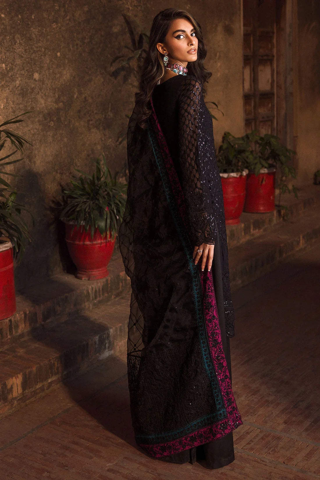 Motifz | Premium Embroidered Formals 24 | 4128 - Official Motifz stockist in UK - Sakeena London