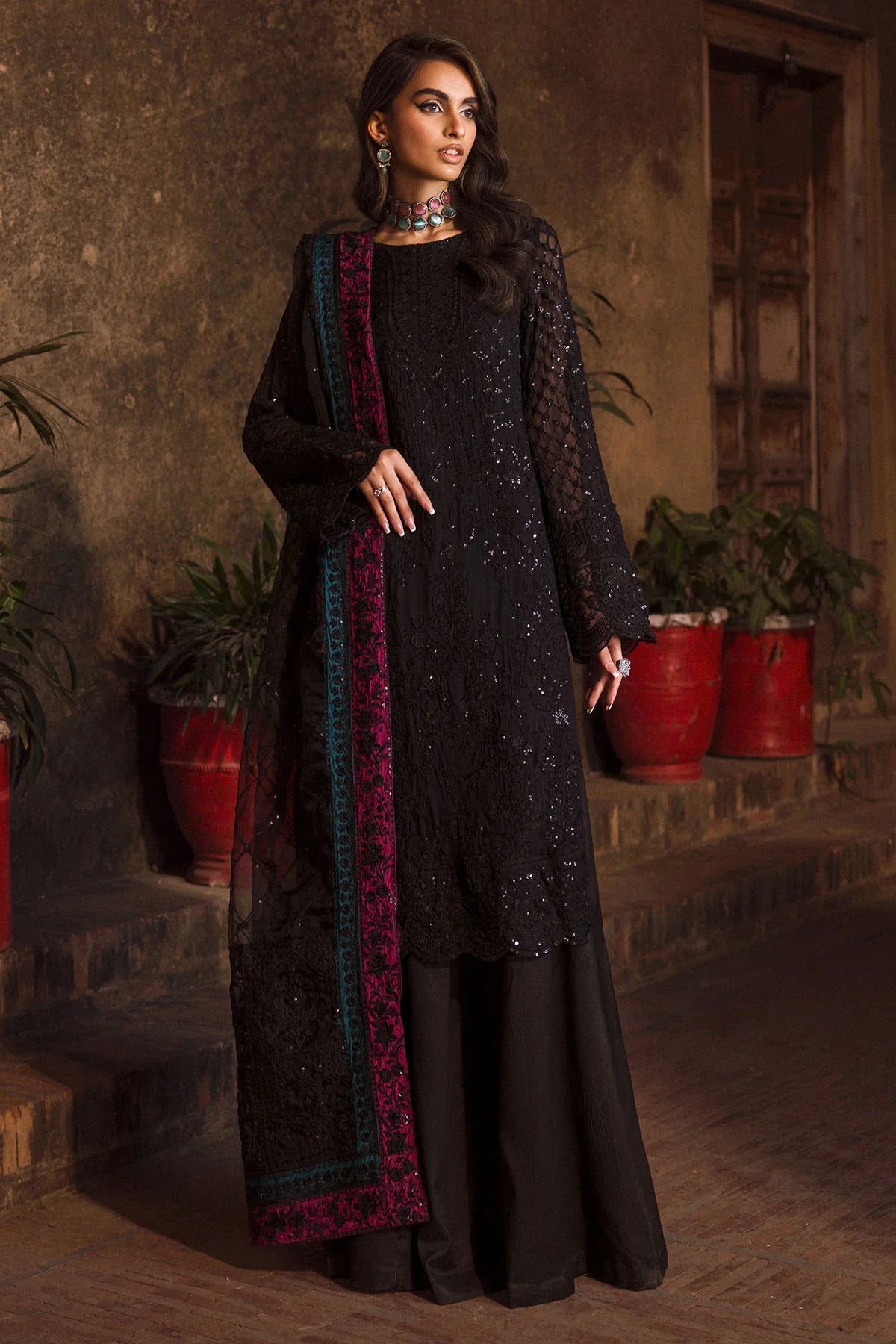 Motifz | Premium Embroidered Formals 24 | 4128 - Official Motifz stockist in UK - Sakeena London