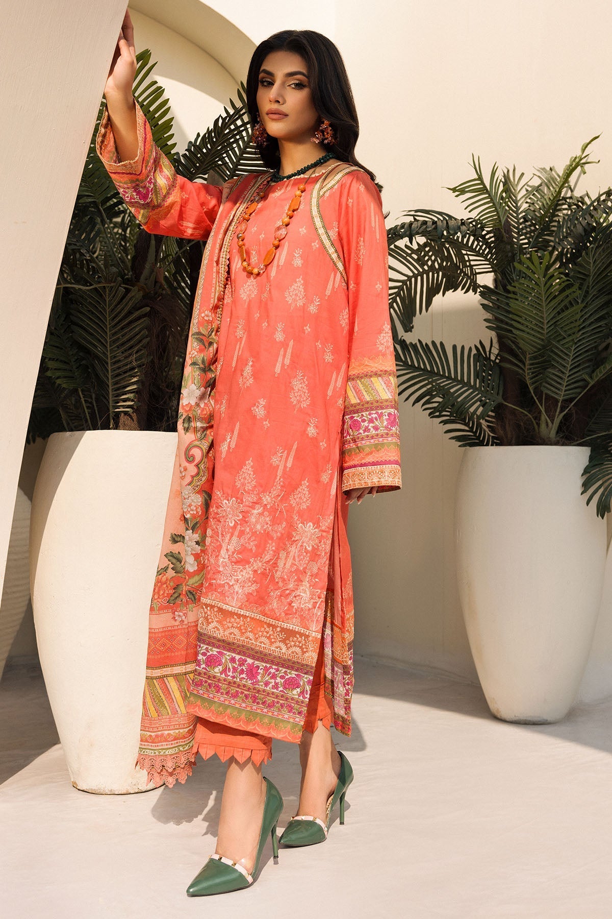 Motifz | Umang Luxury Lawn | A-03 - Official Motifz stockist in UK - Sakeena London